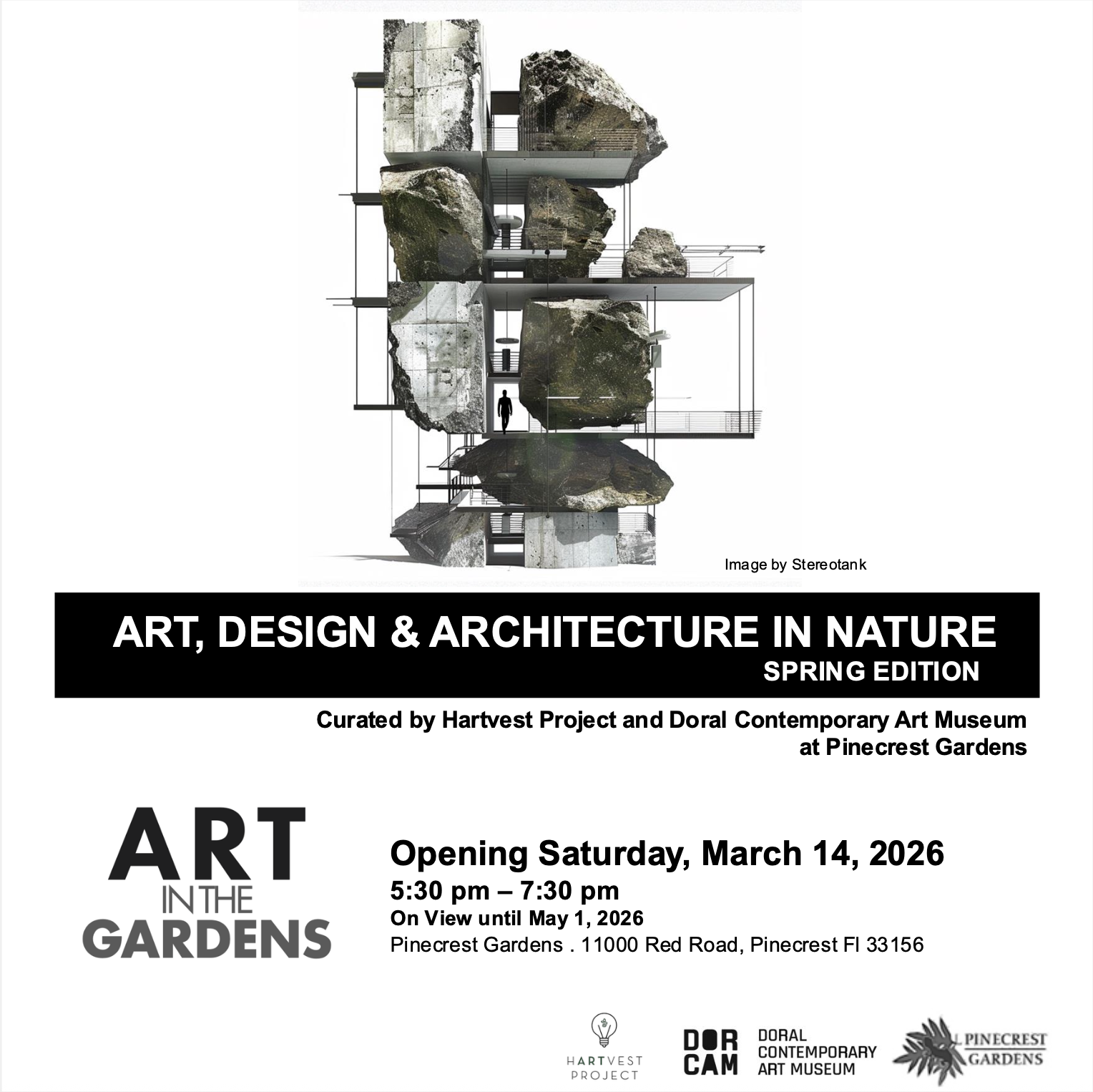 Invitation Pinecrest March 2026 front